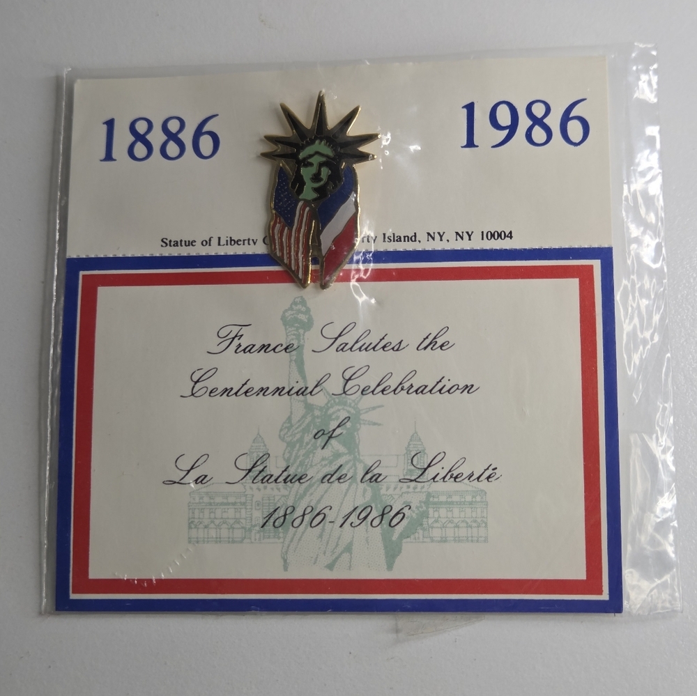 Statue of Liberty Centennial Pin